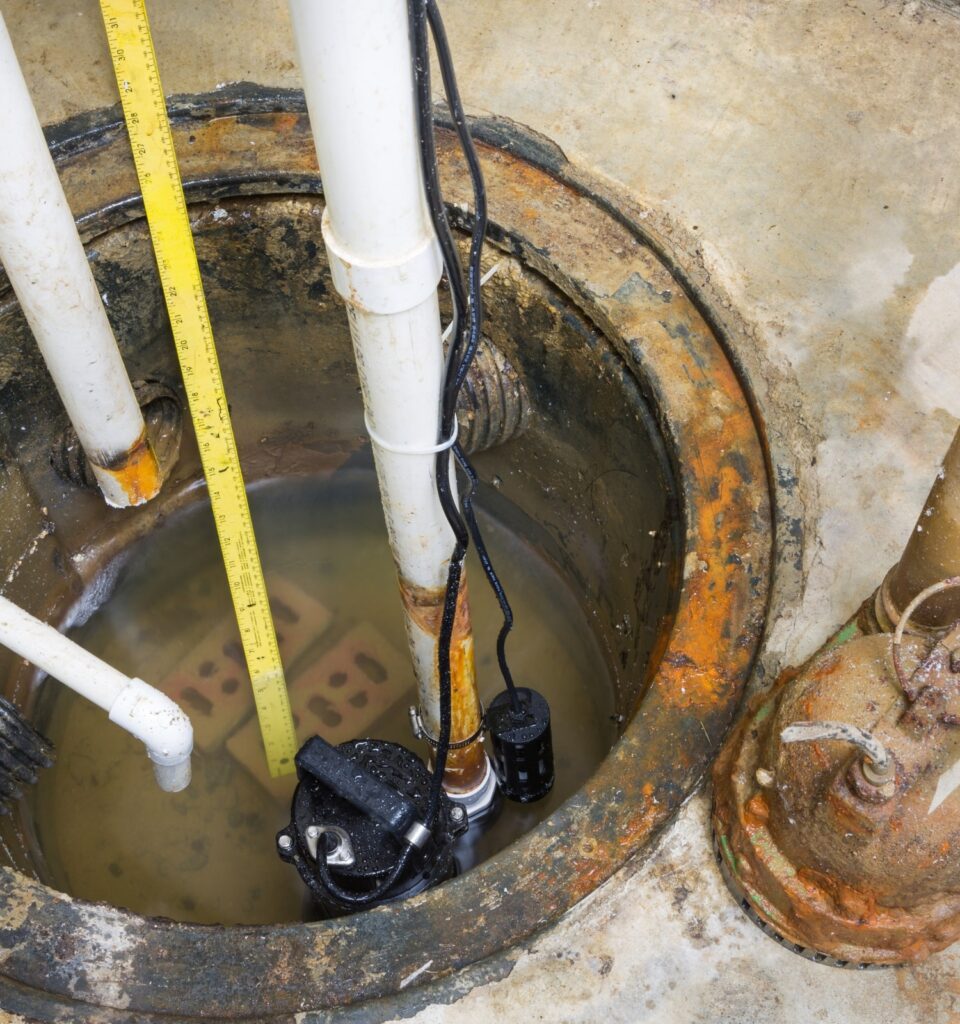 sump pump backflow testing