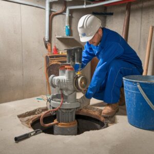 how to replace a sump pump