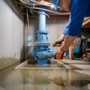 how to replace a sump pump