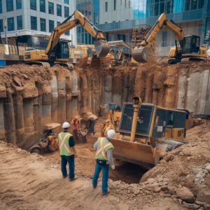 how to excavate underground