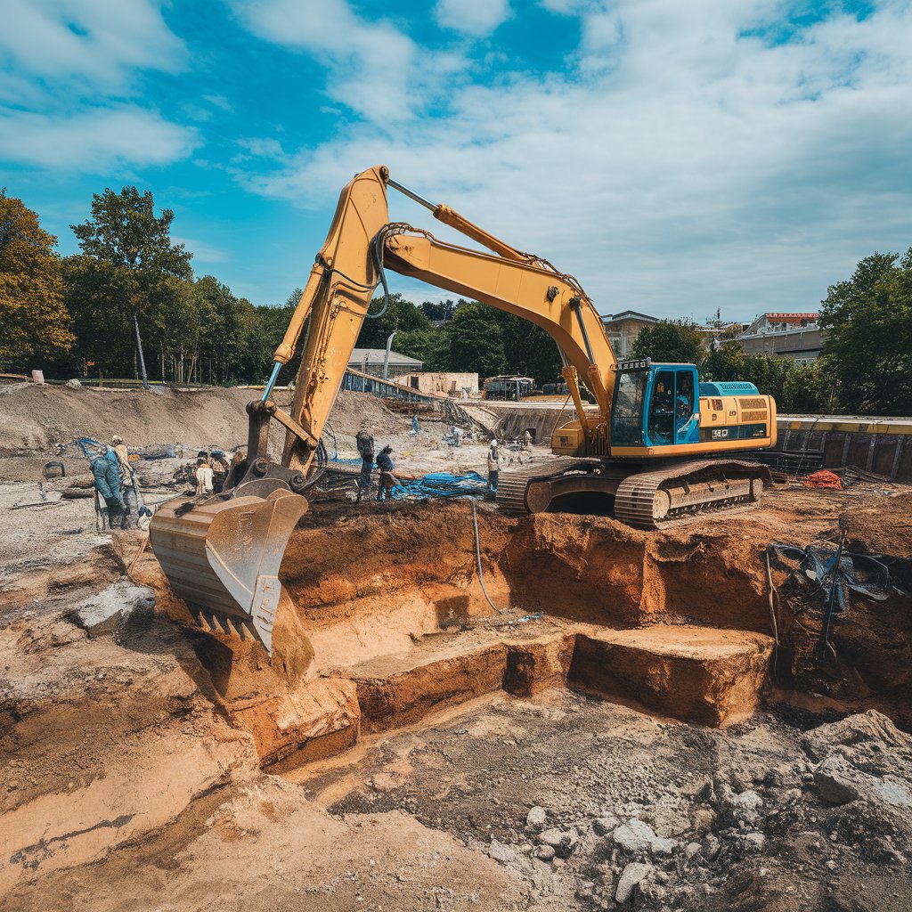 how to excavate underground