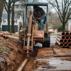 how to install a water line