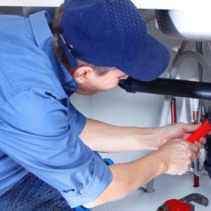 repair leaking water line
