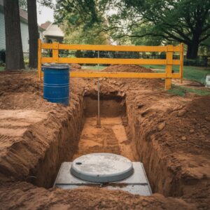 septic system excavation