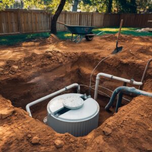 septic system excavation