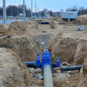 trenchless water line replacement