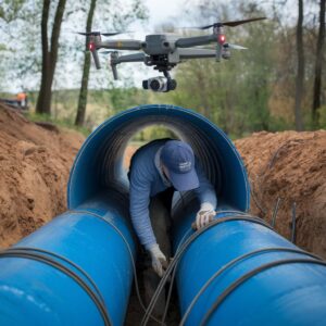 trenchless water line replacement