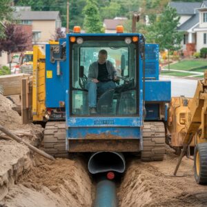 trenchless water line replacement