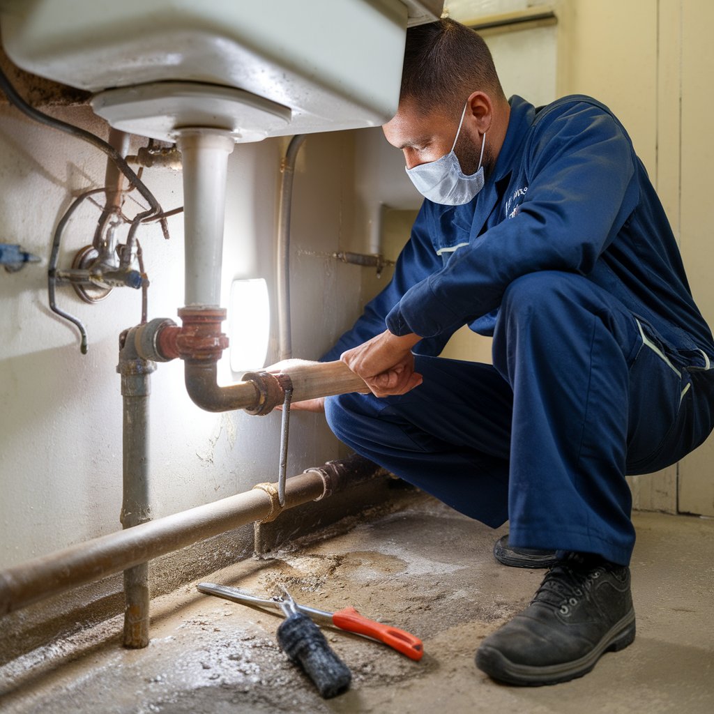 how to repair slow draining sink