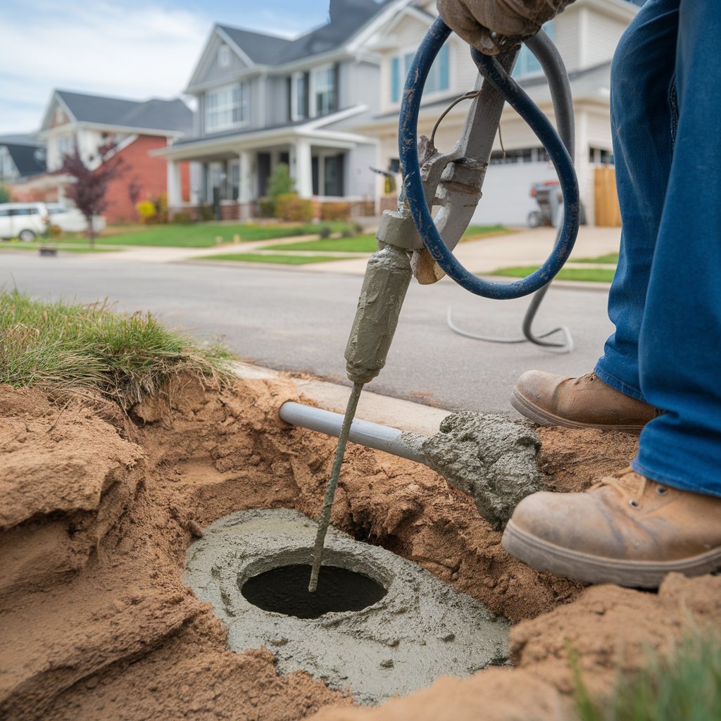 sewer pipe repair without digging