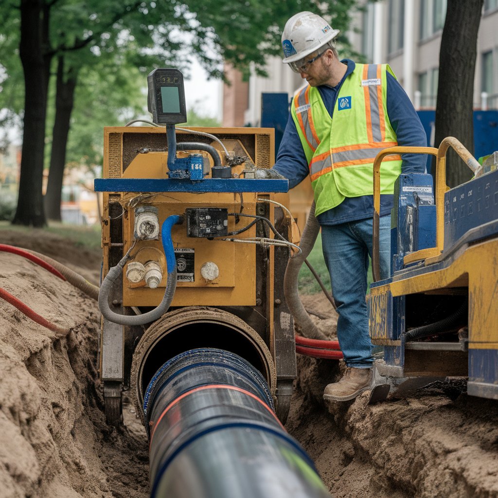 sewer pipe repair without digging